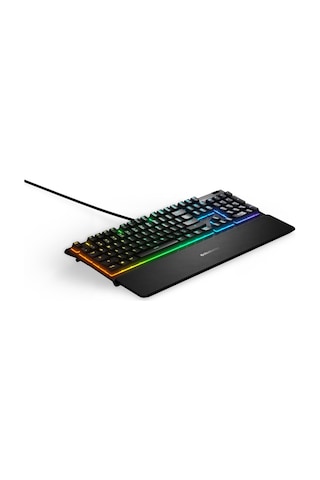 Steelseries Apex 3 USB Kablolu IP32 Suya Dayanıklı RGB Oyuncu Q Klavye