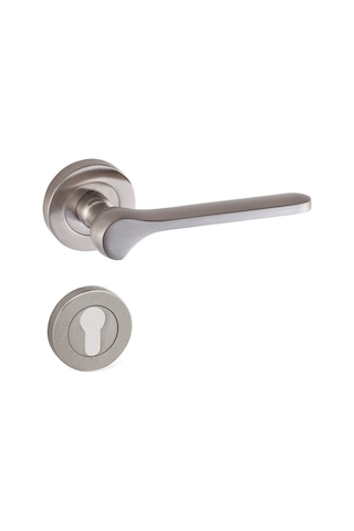 Doğanlar Anka Saten Rozetli Kapı Kolu Takım-yale Kol Pk001dgn0173 Renkli