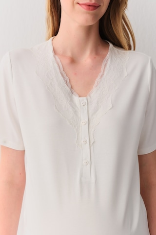 Suwen Pure Hamile Lohusa Pijama Takımı Sh26211660l036 Ekru