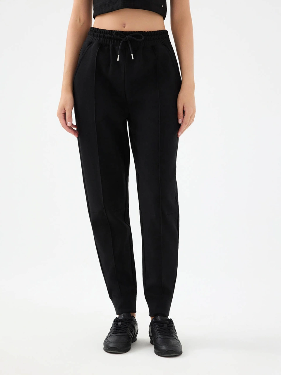 Loft Jogger Fit Siyah Kadın Eşofman Altı Lf2038218 Siyah