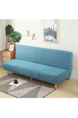 Willowhaven Çocuklu & Evcil Hayvan Aileler İçin Koltuk Kılıfı - Leke/tüy Koruma Mavi, 95% Polyester + 5% Spandeks, S/m/l Boyutları, Esnek Bantlı Mavi