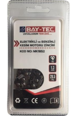 Bay-Tec Mk1852 Elektrikli Ve Benzinli Kesim Motoru Zinciri 28.5
