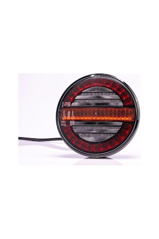 Hamburger Stop Lambası Ledli 12v - 24v 3 Fonksiyon Park Fren Kayar Sinyal 1,00 Mt - Frs.ft-213 Dı