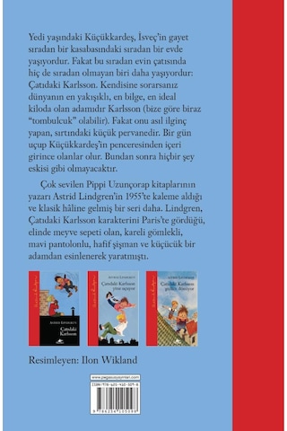 Çatıdaki Karlsson Ciltli - Çatıdaki Karlsson Serisi 1