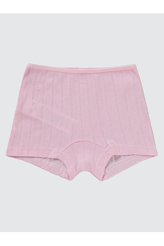 Civil Girls Kız Çocuk 3'lü Boxer Set 2-10 Yaş Beyaz