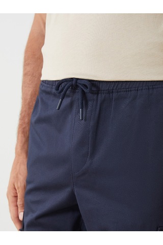 Lcw Eco Lacivert Slim Fit Erkek Kargo Pantolon