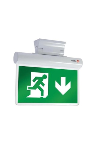 Arsel Sfs Sfs20-3-l Acil Çıkış Yönlendirme Armatürü Şebekeden Yanan 8xf Led