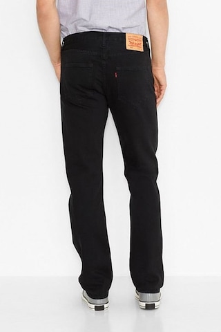 Levi's 501 Original Erkek Jean Siyah Kot Pantolon - A7735-0019