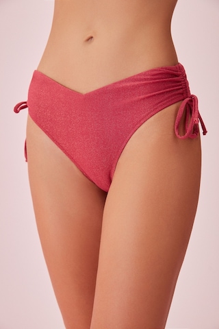 Suwen Yanı Büzgülü Bikini Alt Sb24415a142 Gülkurusu
