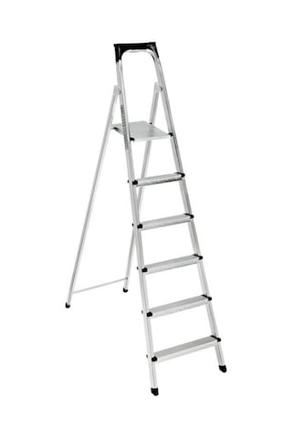 5+1 Basamaklı Profil Merdiven (Ev, bahçe, işyeri için uygun)