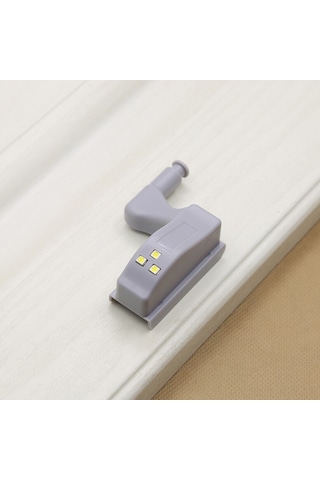 Yaleker Otomatik Açma/kapama Led Sinyal Lambası - Beyaz Işık, 2'li Paket Pil Dahil Değil Beyaz