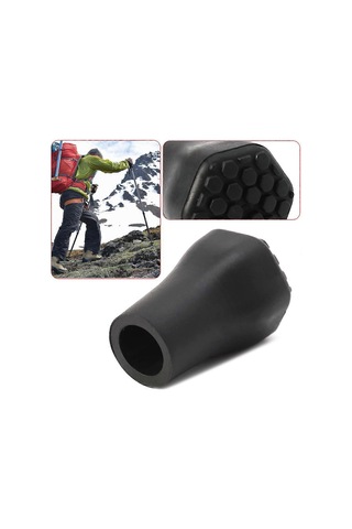 Yürüyüş Batonunun Yedek Ucu Yürüyüş Batonunun Alpenstock Koruyucu Kapağı Çok Renkli