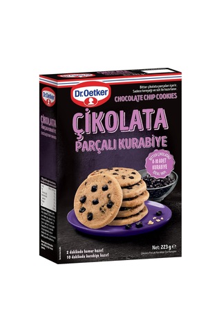 Dr. Oetker Çikolata Parçalı Kurabiye Çok Renkli