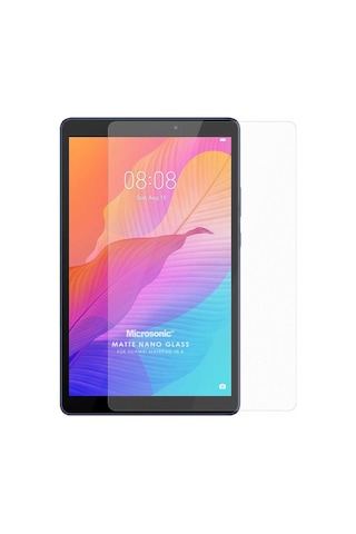 Microsonic Huawei Uyumlu MatePad T8 8`` Matte Nano Glass Cam Ekran Koruyucu