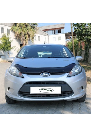 Eurocap Ford Fiesta Ön Kaput Koruyucu Rüzgarlık Abs 2009-2012