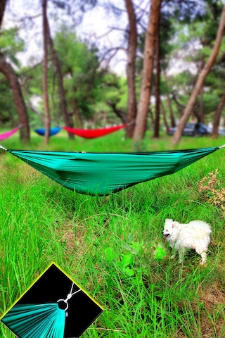 Bundera Kamp Hamağı Piknik Hamağı Bahçe Balkon Outdoor