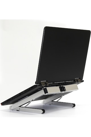Trilogic Foldit TS201 Portatif Katlanabilir Alüminyum Laptop Macbook Stand