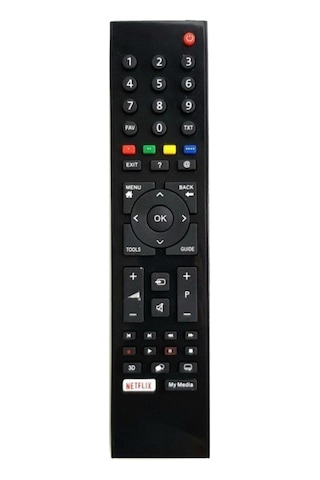 Beko Altus Grundig Smart Lcd Led Tv Televizyon Kumandası Netflix Tuşlu