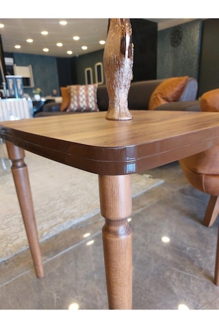 Akset Lüx Yan Sehpa Full Ceviz