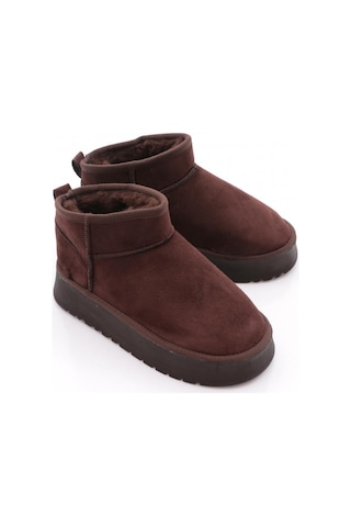 Dgn Cozy Kadın Ugg Bot Kahve
