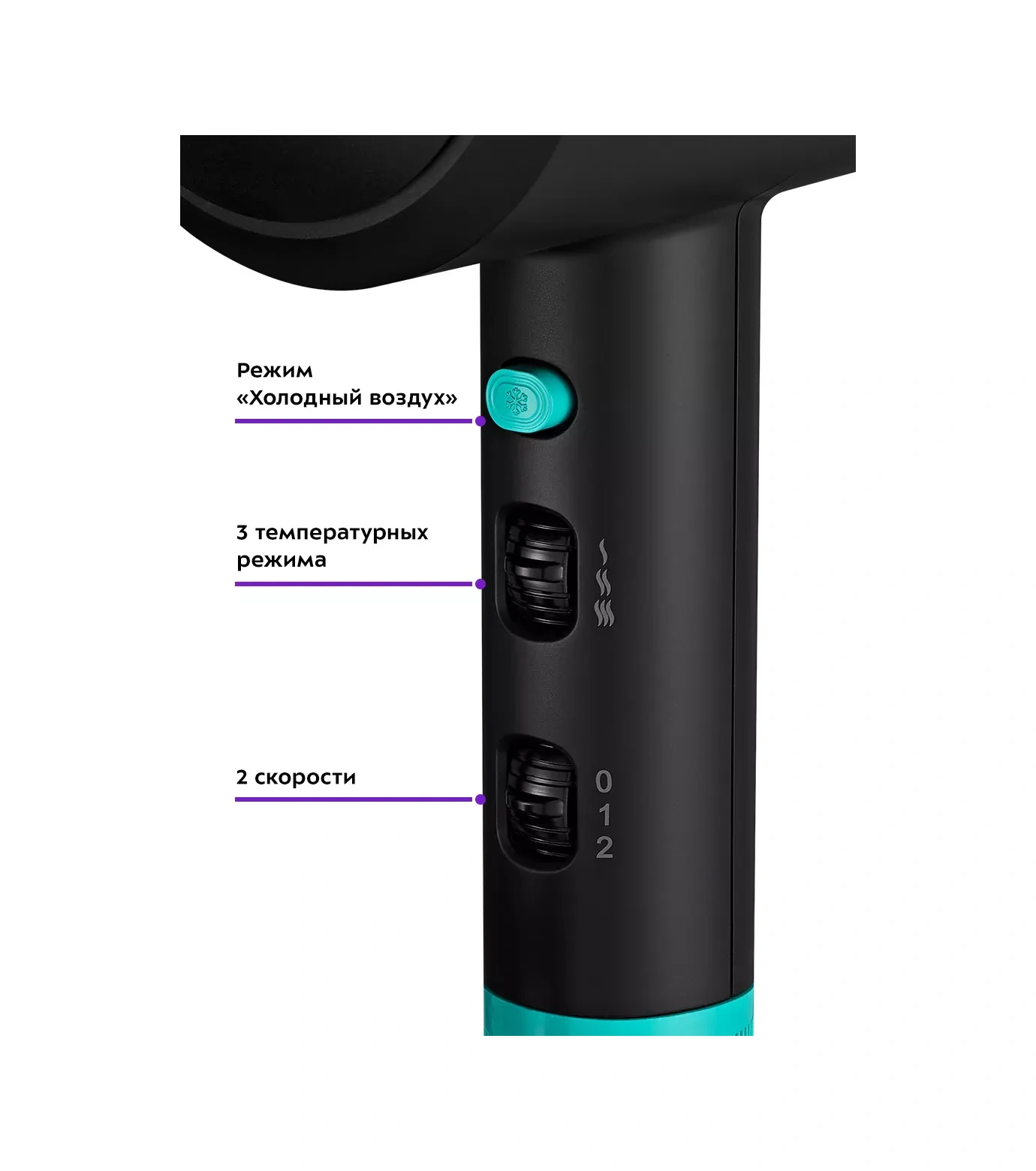 Kitfort Saç Kurutma Makinesi Kt-3228 / 1600-1800 W / 2 Hız / 3 Mod 304856043