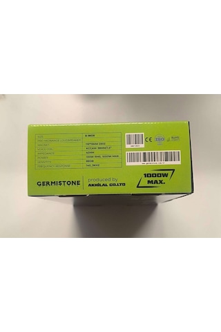 Germistone Lary 5 1000w 100rms 13 Cm 5' Profesyonel Midrange Hoparlör 2adet