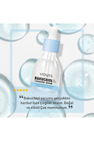 Vitayes Retinol Alternatifi Bakuchiol Serum 30 ML