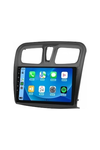 Renault Symbol 3 2013-2020 6gb Ram 64gb Hafıza 8 Çekirdek Carplay Kamera Android Multimedya 9"