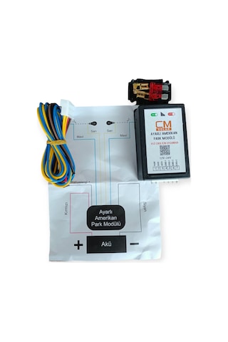 Cmsolar Ayarlı Amerikan Park Modülü 4 Çıkışlı 12-24 Volt Cmsolar Ayarlı Amerikan Park Modülü 4 Çıkışlı 12-24 Volt