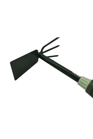 Çift Taraflı 3 Dişli Çapa Demir El Çapası Bahçe Hobi 30 Cm