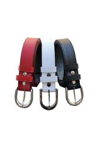 Çocuk Kemeri 3'lü Set Takım 8683255004904 Çok Renkli Çocuk Kemeri 3'lü Set Takım 8683255004904 Çok Renkli
