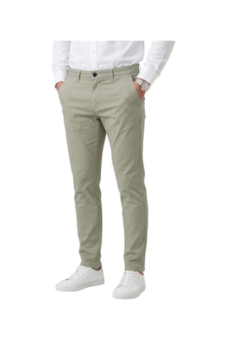 Deepsea Erkek Yeşil Slim Fit Pamuklu Likralı Chino Spor Pantolon 2601745