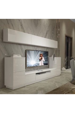 Decoraktiv Trendstyle 9s Mdf Tv Ünitesi Tv Sehpası Beyaz
