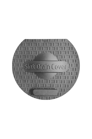 Tineke Lavabo Kötü Koku Giderici Önleyici Silikon Mat Sızdırmaz Lavabo Tıkacı Lavabo Tıpası Evye Kapağı Gri Diğer