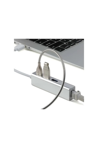DAYTONA FC-05G USB Type-C => 1RJ45 (GIGABIT)+3*USB 3.0PORT ÇEVİRİCİ