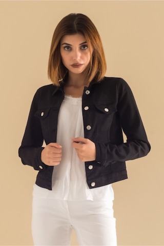 Bold & Young Gül Kurusu Power Strech Kot Mont Siyah