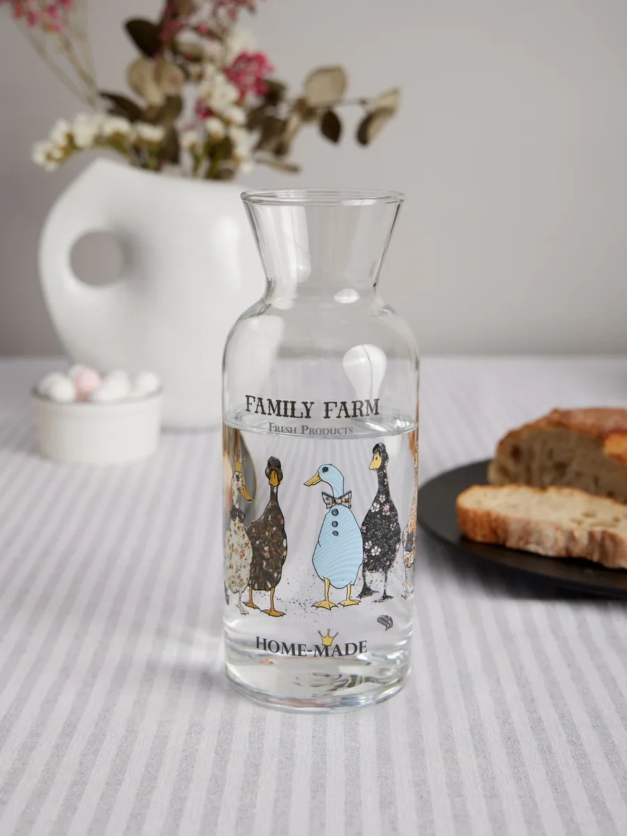 Lefard Kapaklı Ve Bardaklı Su Sürahisası "family Farm" 700 Ml 170418078