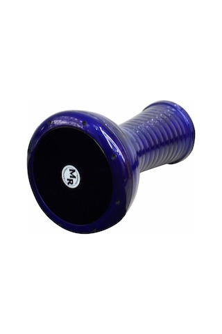 Döküm Darbuka Desenli Mavi Dddbl