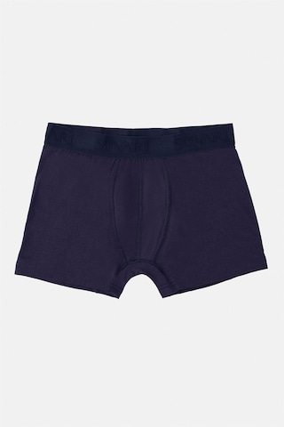 Süvari Lacivert Regular Düz Boxer