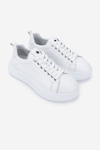 Valmenti Kadın Hakiki Deri Beyaz Sneakers & Spor Ayakkabı 1115 8417 Bn Ayk Y25 Beyaz Dr Beyaz