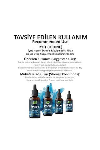 Gökçek Şifa Msm Iyot Msm Iodine 50 ML
