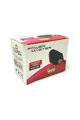 Powermaster 12Volt 2Amper Adaptör 5.5X2.5Mm Jak Fişli