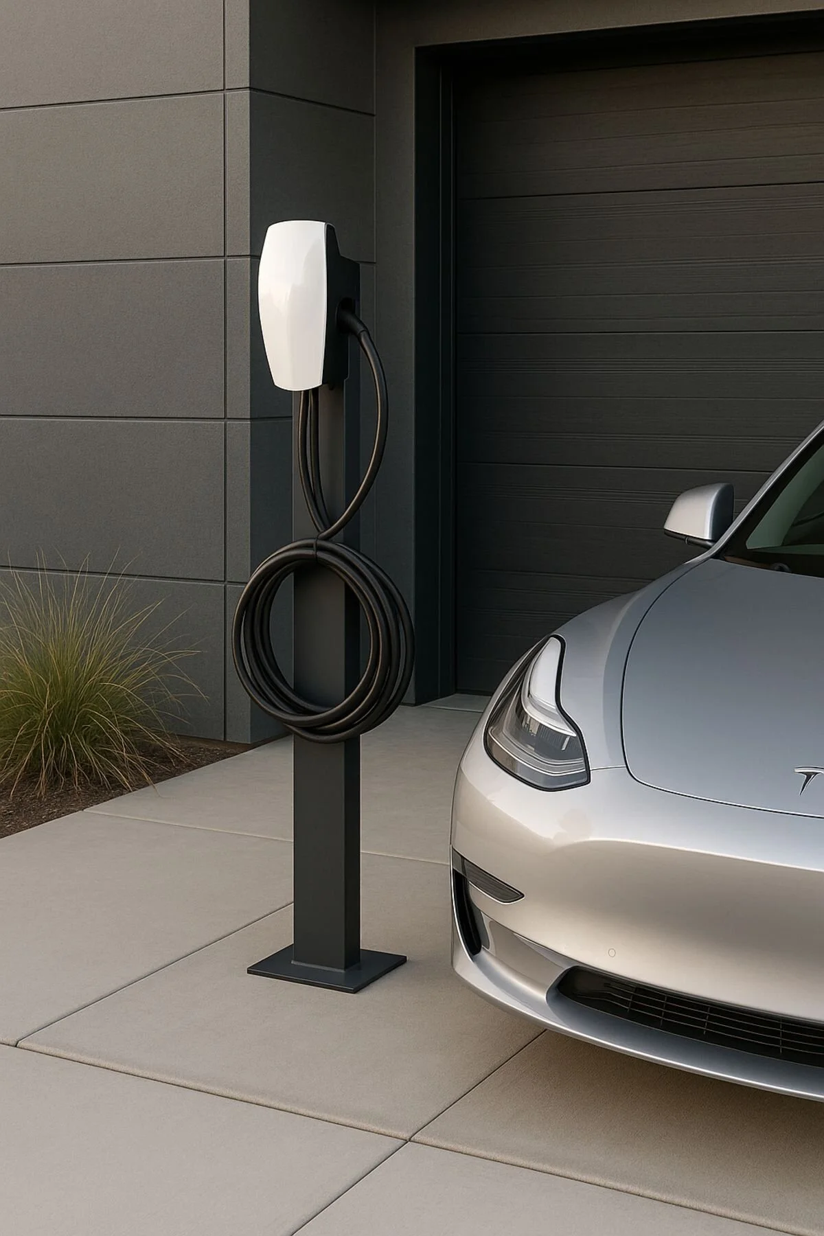Milano Home Tesla Wall Connector Gen3 Stand - Elektrikli Araç Şarj İstasyonu Standı - Şarj İstasyonu Standı Kaide
