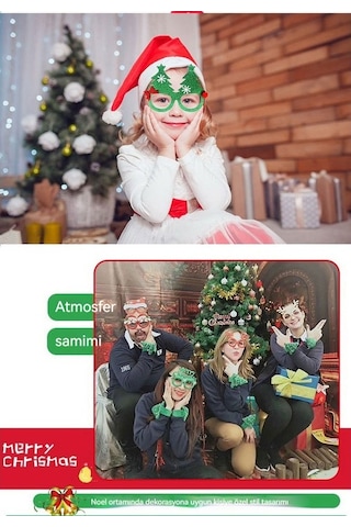 Happychildhood Yetişkinler Ve Çocuklar Için Noel Süsleri 20 Parçalı Set Noel Süsleri