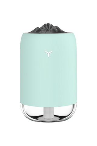 Araba Taşınabilir Nemlendirici Ev Gece Lambası Usb Sprey Aleti Dezenfeksiyon Aroma Difüzör Turkuaz