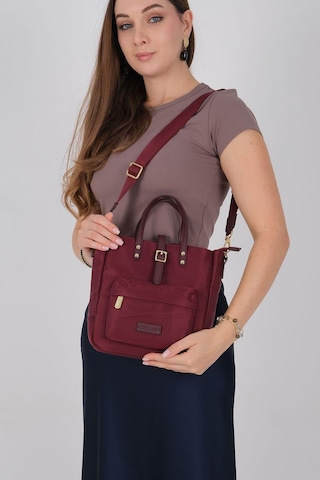 Silver Polo Sp1218 Kadın El Çantası Saten Bordo-bordo