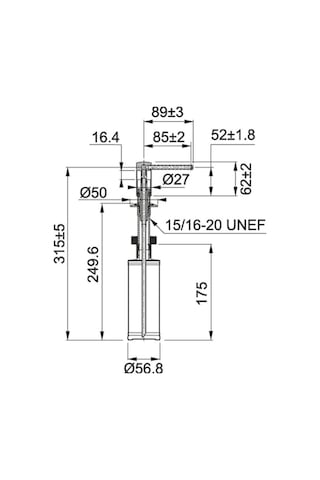 Franke Maris MRG 210/110-52 Stone Grey Granit Eviye Actıve Plus Doccia 2.0 Armatür Sıvı Sabunluk Üçlü Set Stone Grey