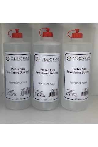 Clea Hair Protez Saç Temizleme Solventi 3 x 1 L