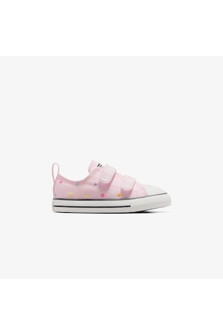 Converse Chuck Taylor All Star 2v Polka Dots Bebek Pembe Sneaker A10715c Pembe