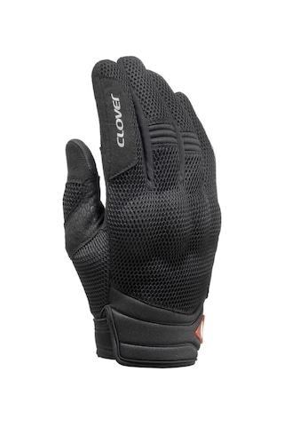 Clover Storm Korumalı Motosiklet Eldiveni Siyah